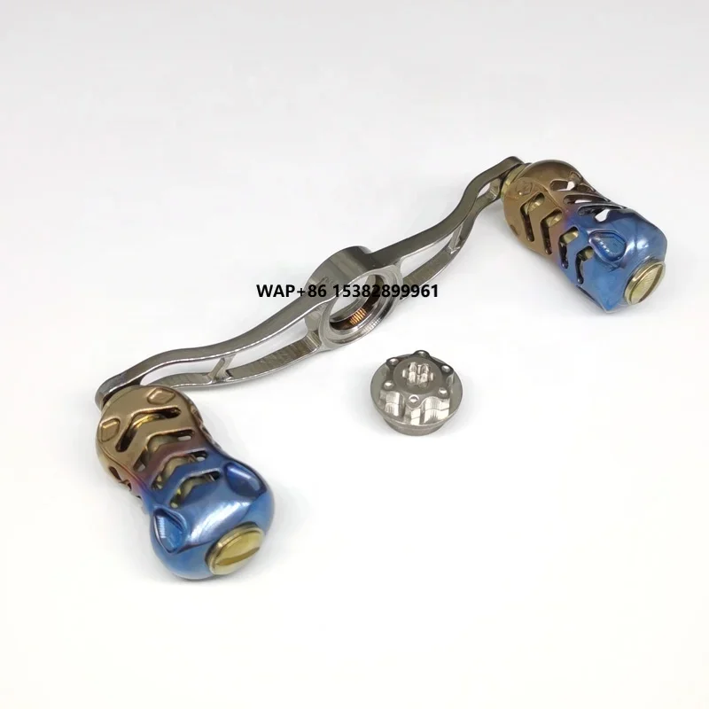 

DIY titanium alloy handle knob replacement metal bait reel handle knob