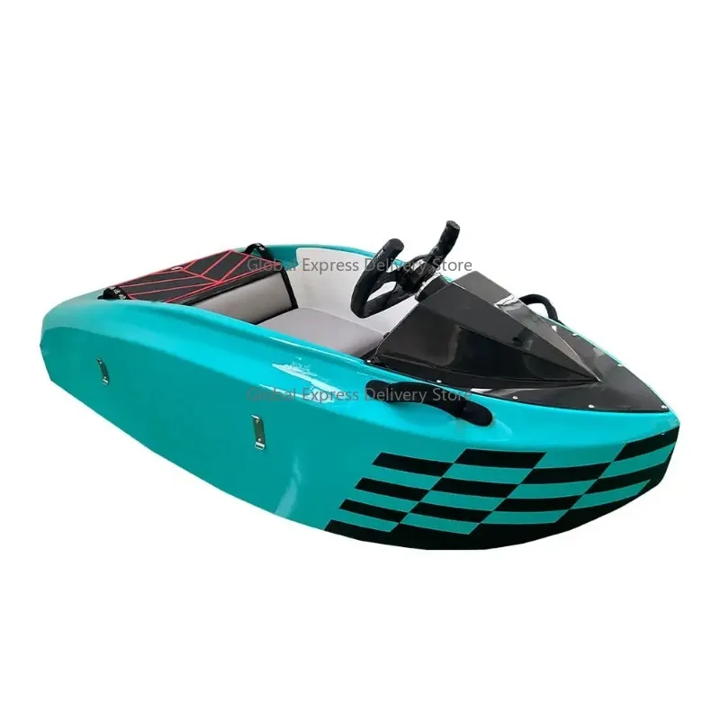 

100% FAST SHIPPING Aqua Electric Jet Go Karting Boat, Mini Jet Ski Boat for River Sea Water - KayakPlant Electric Surfboard