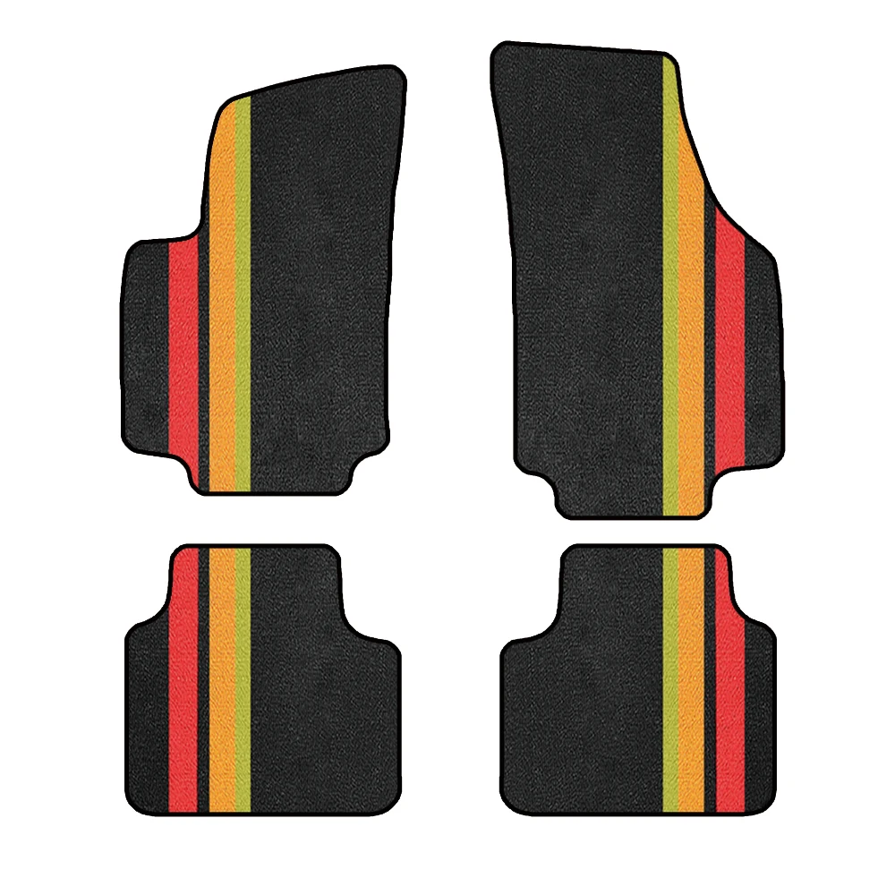 

For Volkswagen Atlas Teramont X 2017-2024 CA1 5seat Car-Specific Mats Waterproof Floor Mats Full Set Car Mats With Buttons