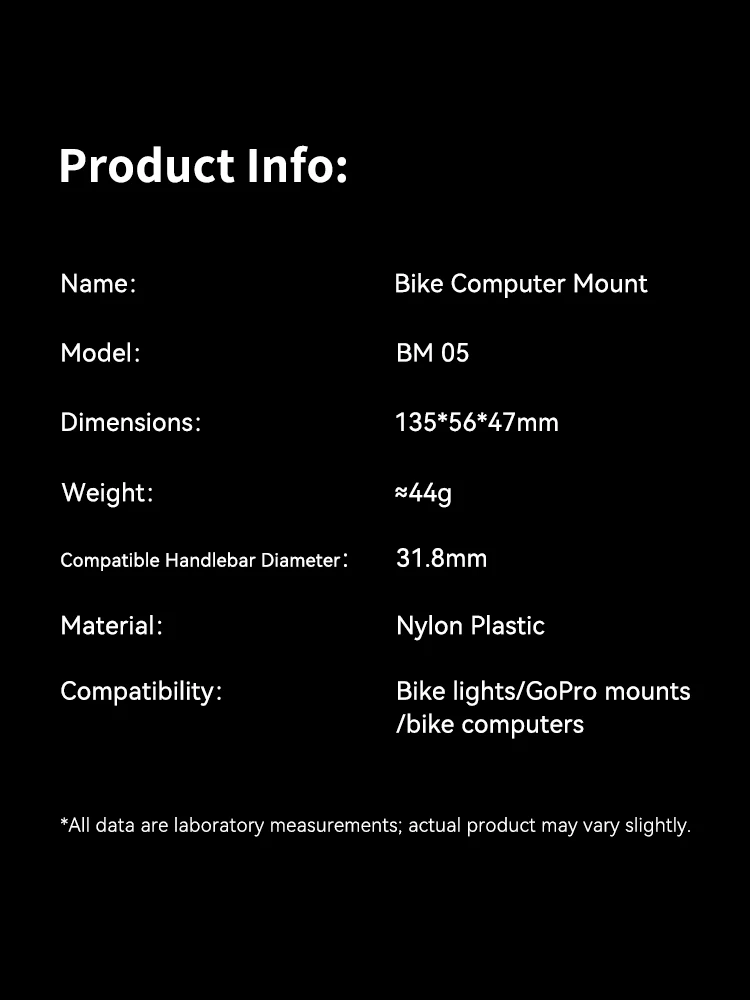 GEOID Bike Mount Extender Sportkamera GoPro Light & Computerhalterung für Garmin Bryton Wahoo Fahrradzubehör – Detail 6