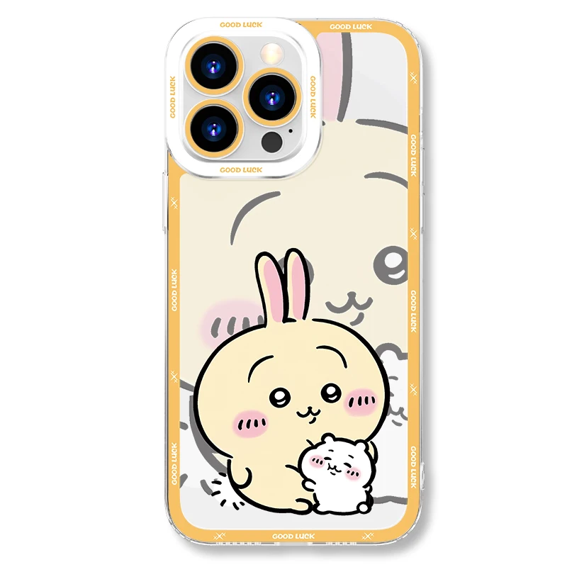 C-Chiikawas Clear Case for Samsung Galaxy S25 S24 S23 S22 S21 Ultra Plus S20 FE A73 5G A72 A71 4G A56 A55 A54 5G A52 Soft Cover - náhled 5