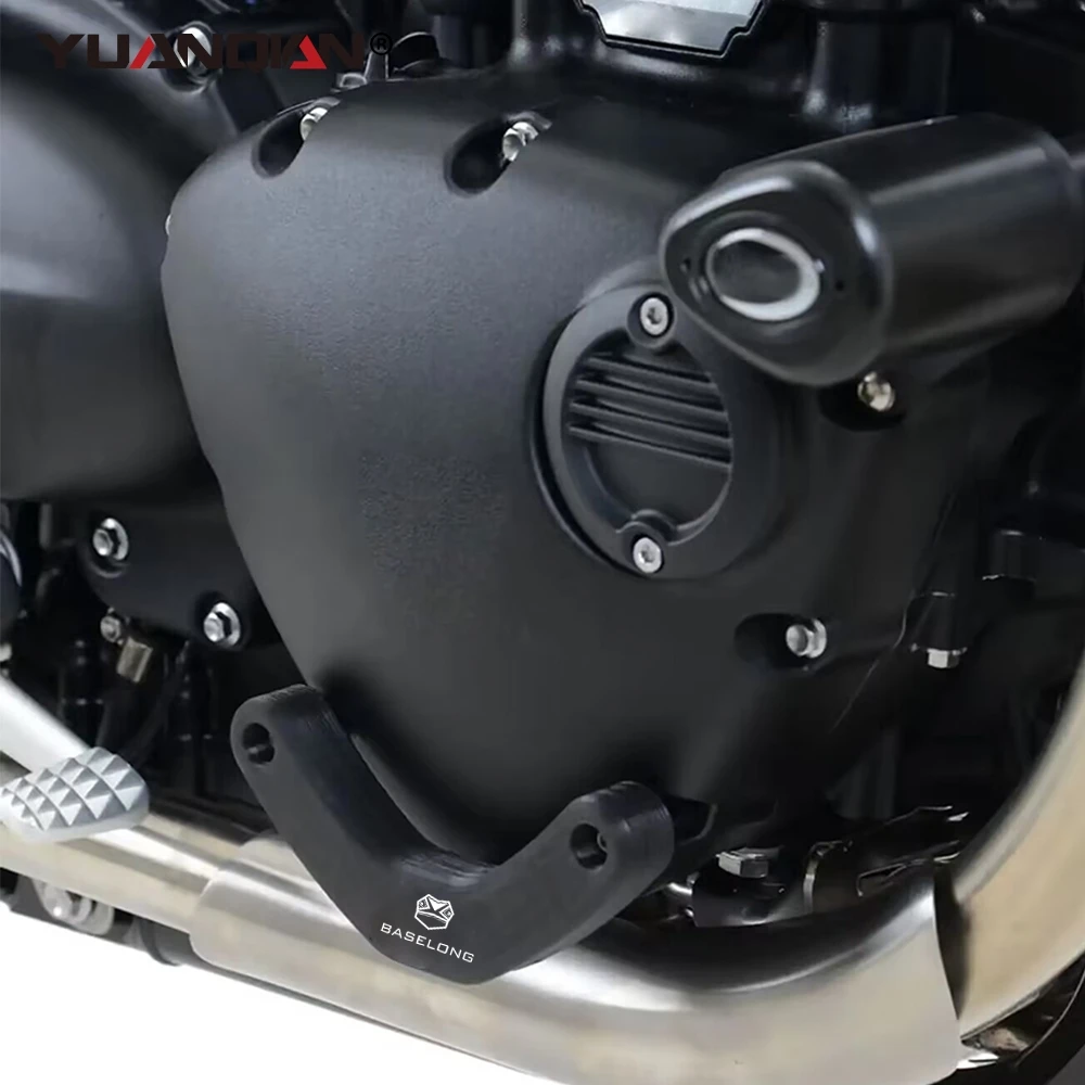 

For Speed Twin 1200 Street Twin Thruxton 1200R RS Speed Twin 900 Motorcycle Left And Right Engine Case Slider Protection blocks