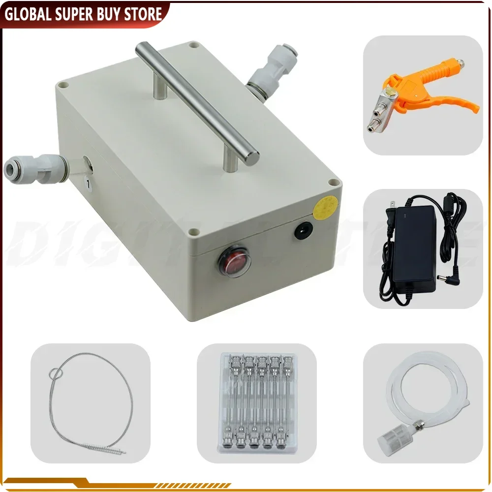 

Electric Saline Injection Pump Meat Pickling Machine Saline Syringe Pump Electric Injector Household Meat Processor AC 100-240V