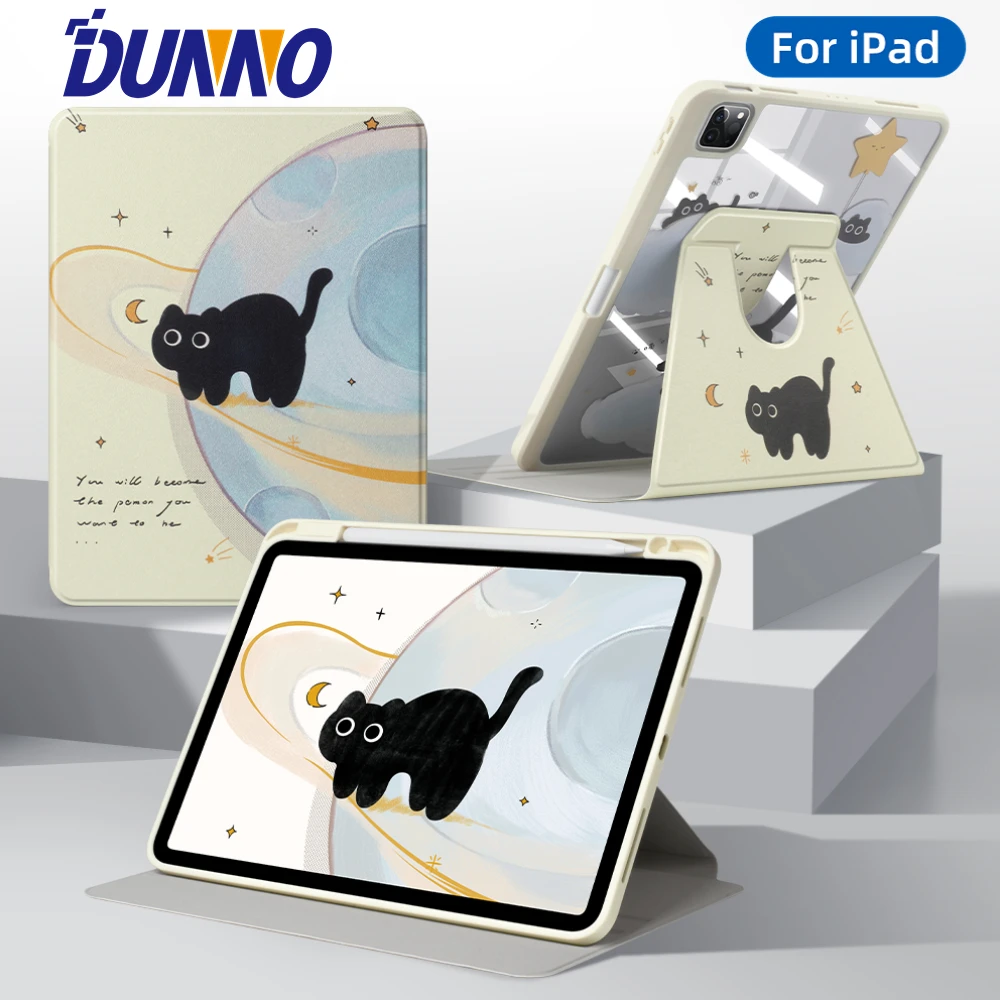 

For iPad Air 11 Case ipad 10th Generation 10.9in 11th A16 7/8/9th Cover iPad Pro10.5 10.2 4 5 pro 12.9 M2 M3 M4 M5 mini7/6 Case