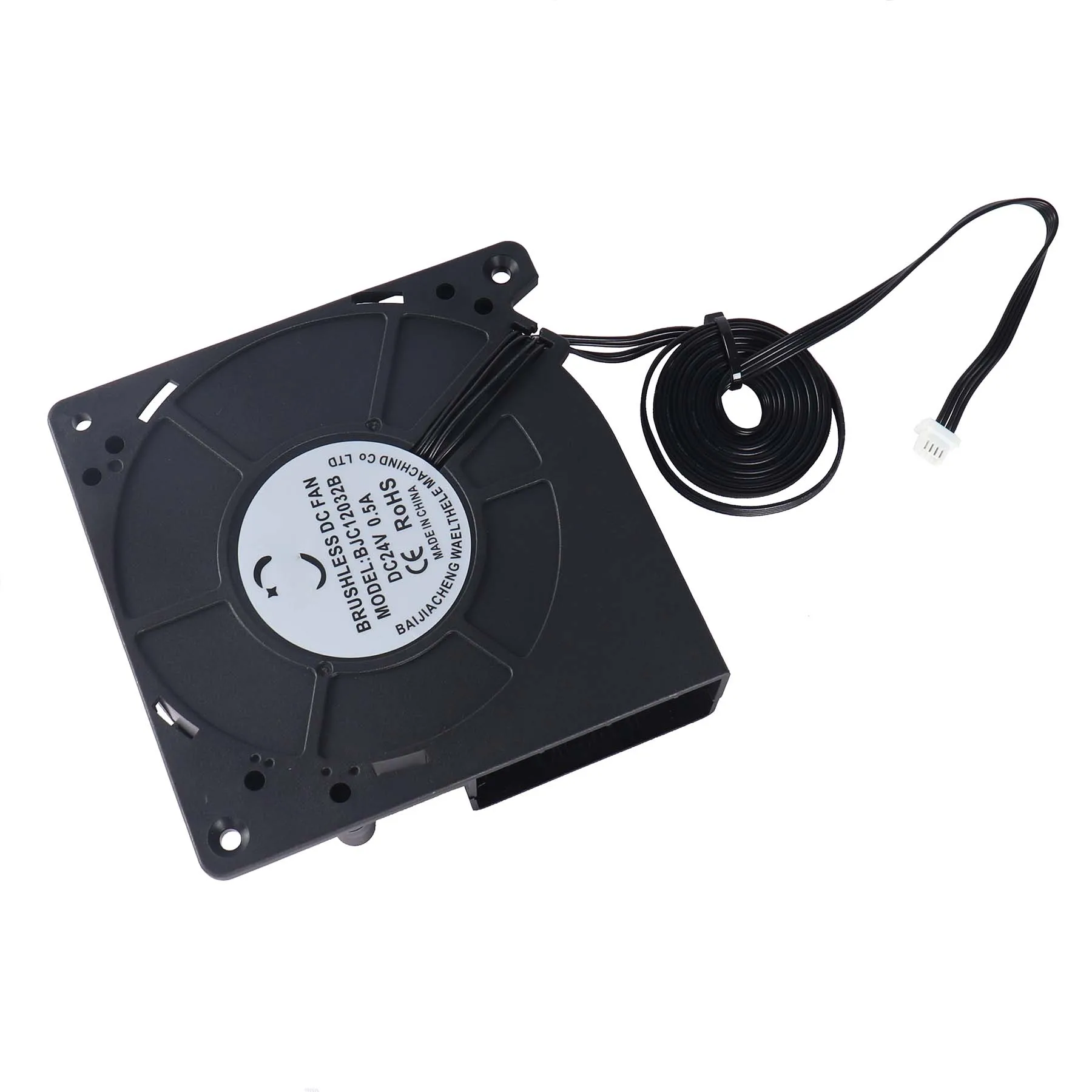 Blurolls HEPA Filter 24V 12032 Blower Fan for Prusa MK4 XL Enclosure – Quiet Cooling for 3D Printer Core One Air Purifier