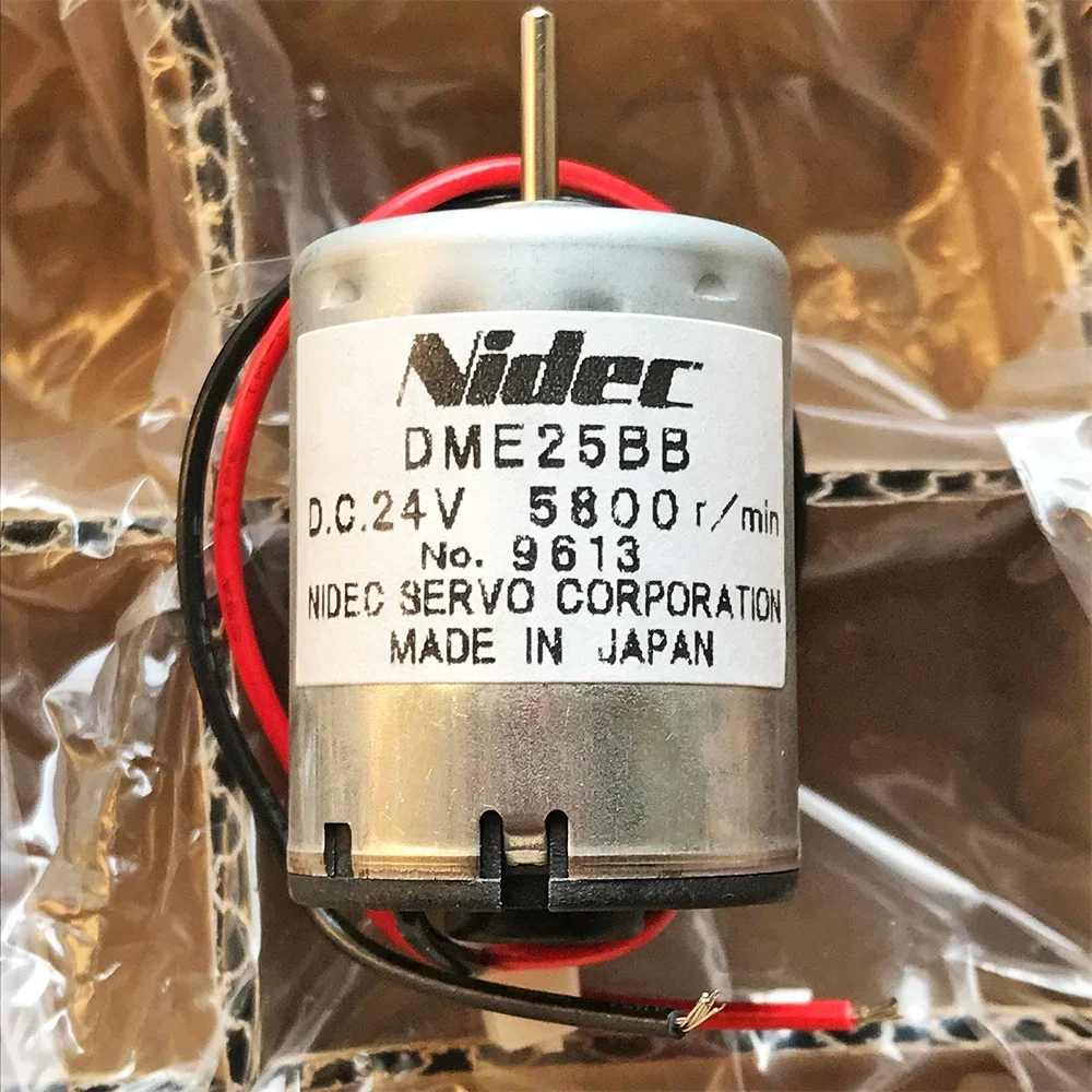 Servomotore elettrico NIDEC SERVO DME25BB DC Motor Nippon DC24V 5800r/min