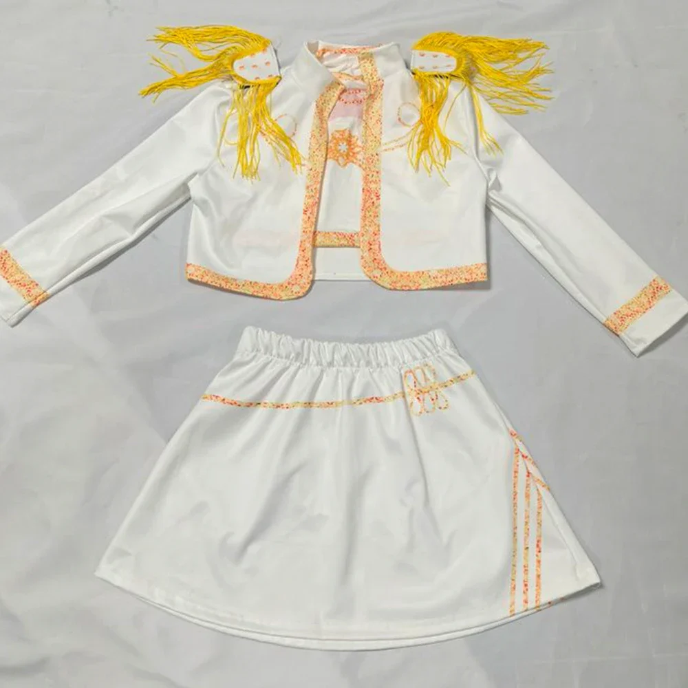 Mira Cosplay K-Pop Warrior Costume Film Role-Play Clothing Korean Idol Girl Group Stage Performance Halloween Christmas Dress Up