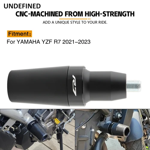 Imagen 2 del producto Protector deslizante de marco YZF R7 para YAMAHA YZFR7 YZF-R7 2021 2022 2023, accesorios para motocicleta, almohadilla de bobinas de protección contra caídas