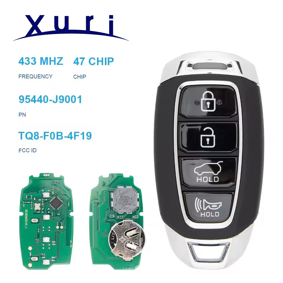 

XuriFCC: TQ8-RKE-4F19 95440-J9001 9544-S2000 95440-S1000 433 МГц ID: 47 ЧИП Автомобильный смарт-ключ для Hyundai Santa fe kona 2018 2019 2020.