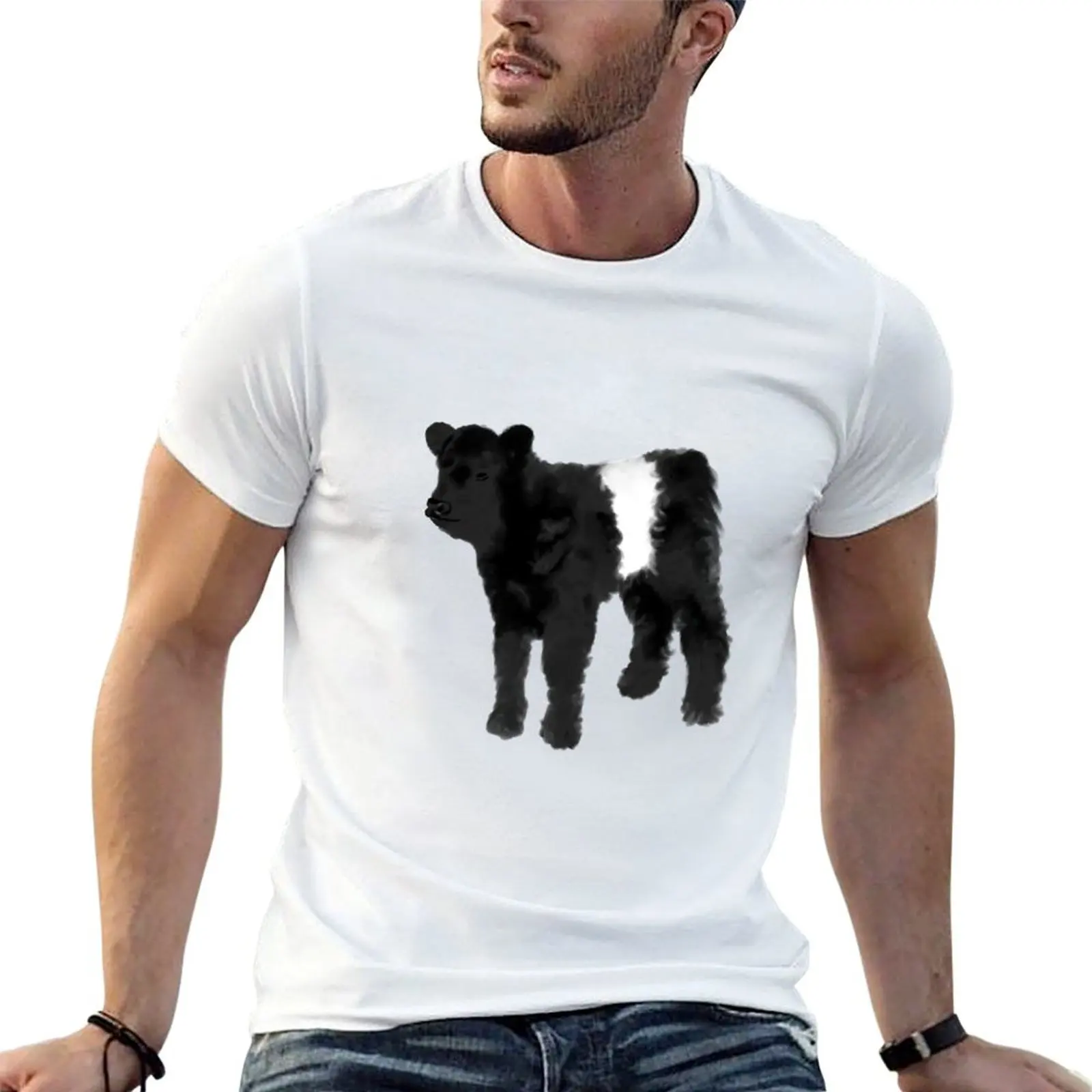 إذا كانت تي شيرت حزمة تي شيرت رجل القطن القطن قميص رجل أوريوس تي الأبقار ل