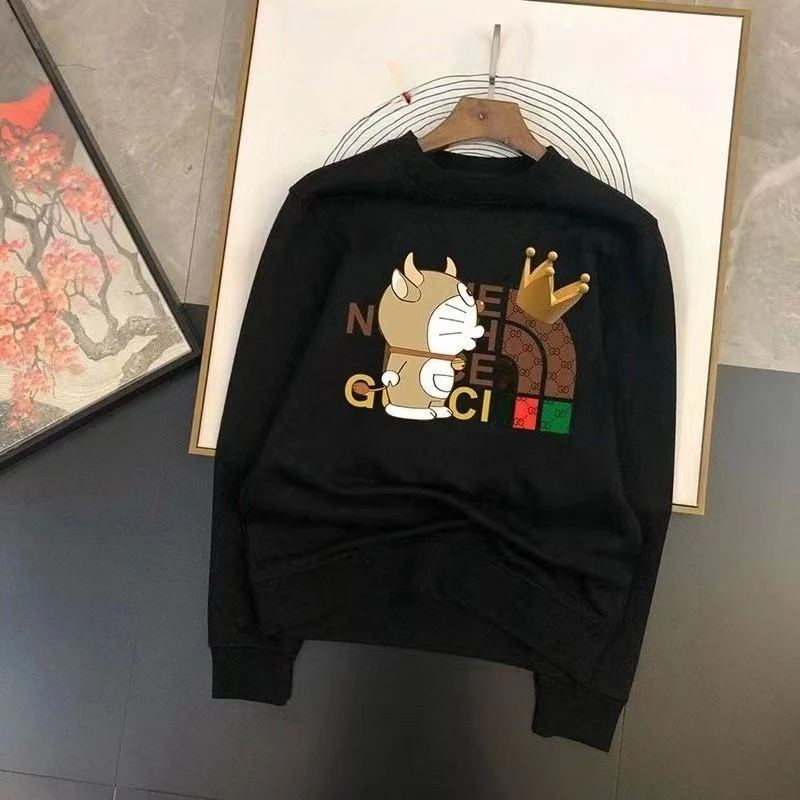 

25. High-quality new autumn and winter hoodies in collaboration with casual and loose pullover hoodies for couples