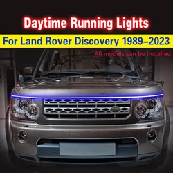 1pcs Universal LED Fog Daytime Running Light For LAND ROVER Discovery 1989-2023 Waterproof Flexible Decorative Atmosphere Lamps