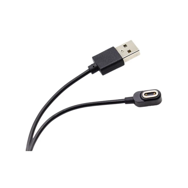 Cargador de Cable de carga rápida USB magnético negro de 100cm para reloj de teléfono para niños pequeños y genios Y01/Z1Y/Z2S/Z3D/Z6/Z6S/Z7/Z7A