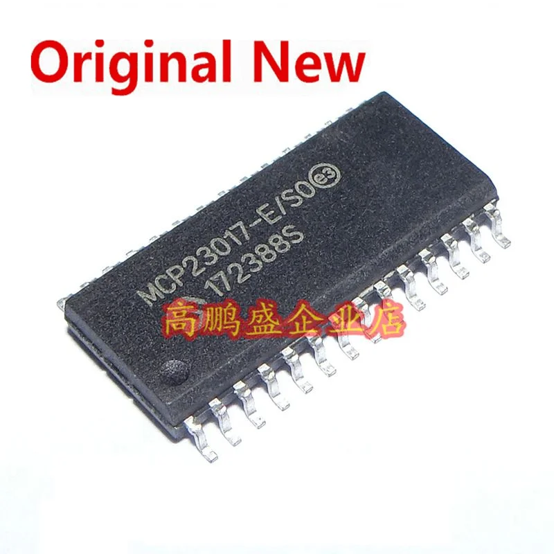 

1-5 шт., 100% оригинальная планка, MCP23017 23017 SOP-28, новый оригинальный чипсет Ic