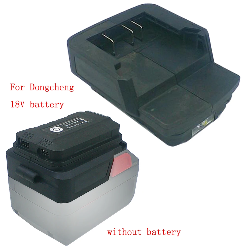 

Battery Adapter With Light For Dongcheng 18V Battery Output Converter Built-in Intelligent High-performance Charging Board
