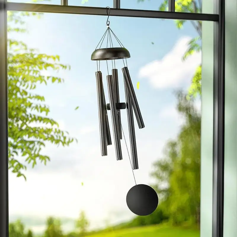 Outdoor Wind Chimes Creative Tubes Windchimes Large Bells Wind Chimes Chapel Home Decor For Gardening Garden Accessories