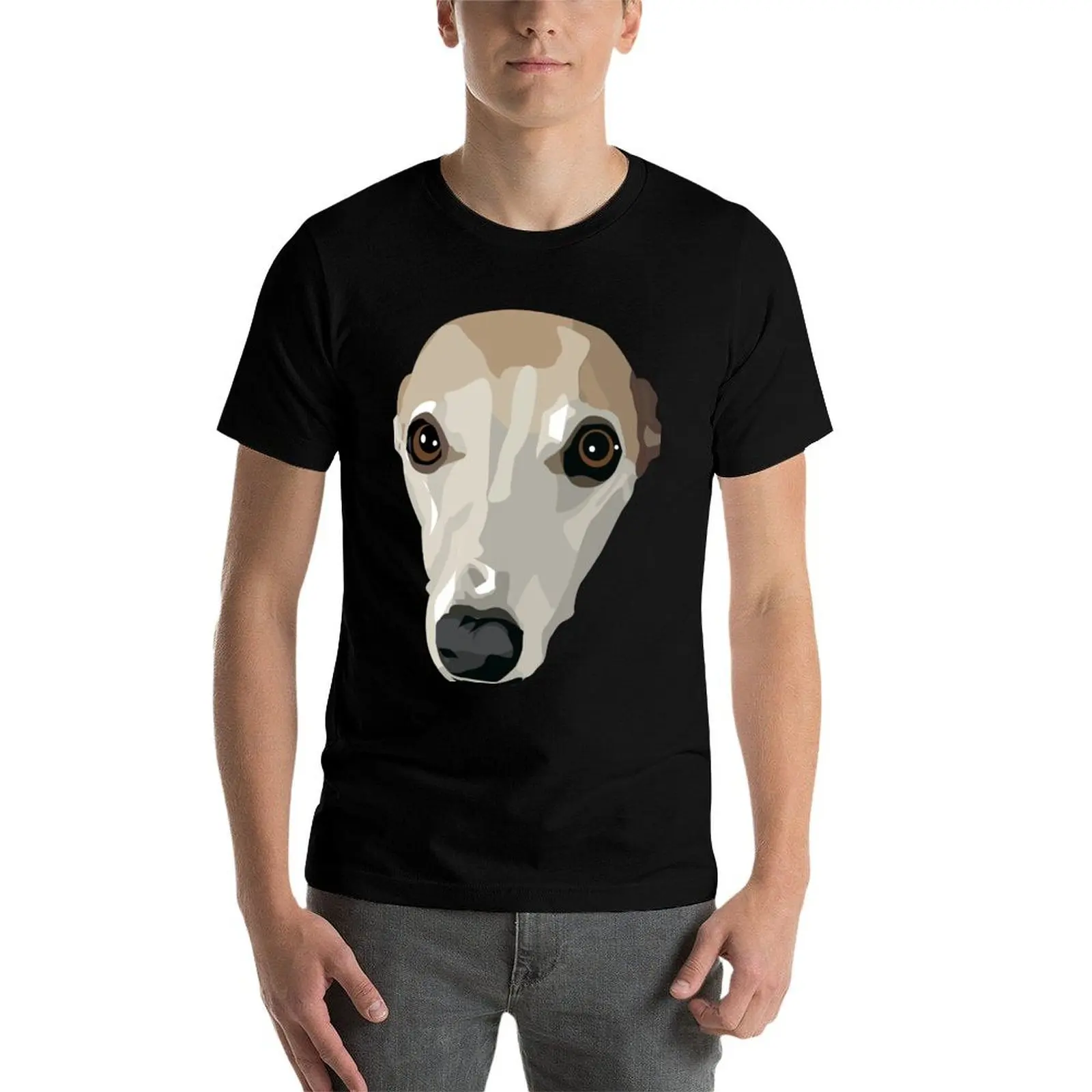 

Fawn Whippet T-Shirt anime tshirt t shirt man luxury cotton t shirt man T-Shirt