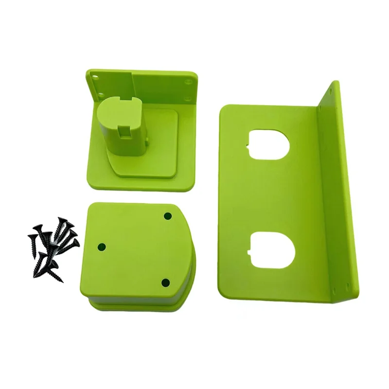 

A74E-3 шт., настенное крепление для аккумулятора и держатель инструмента для Ryobi 12-18 В, литиевая батарея, электроинструмент, вешалки для хранения дрели, полка, инструмент