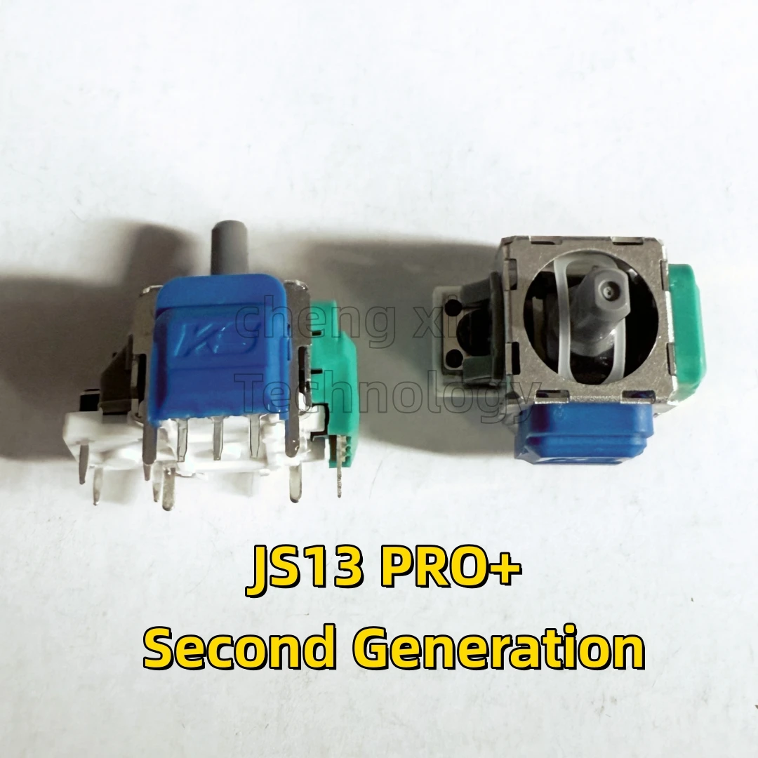 10 قطعة K-SILVER PS4 JS13 PRO + الجيل الثاني TMR PS5 Edge عصا التحكم الكهرومغناطيسية لقطع غيار وحدة التحكم في ألعاب XBOX