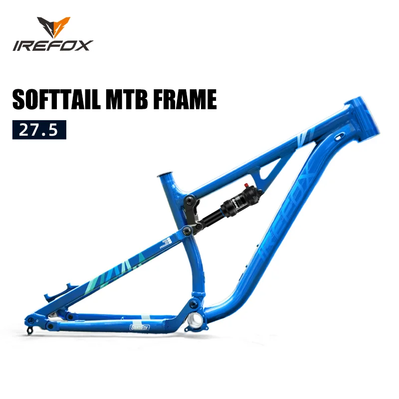 

IREFOX 27,5-дюймовый MTB велосипед с мягкой хвостовой рамой 148x12 мм, алюминиевый сплав, 4 звенья, горный велосипед DH XC AM с задним амортизатором