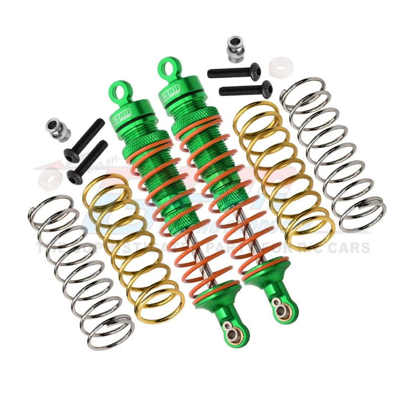 GPM Metalen Aluminium 102MM Bold Achter Schokdemper Montage voor Traxxas 1/10 Rustler Hoss Slash 4X4 VXL RC Auto Upgrade Onderdelen