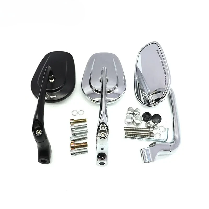 

Aluminum alloy Motorcycle Rear Mirror 8/10MM Rear Mirror Universal For Yamaha XMAX 250 FZ1 FZ6 FZ8 MT03 MT10 MT15 Ducati Monster