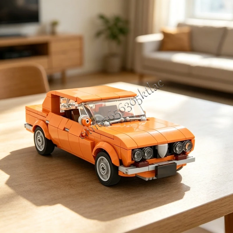 

Конструктор MOC: Классический винтажный седан 1970-х годов (344 детали) – развивающая модель для детей, подарок на день рождения, для творческой сборки и демонстрации