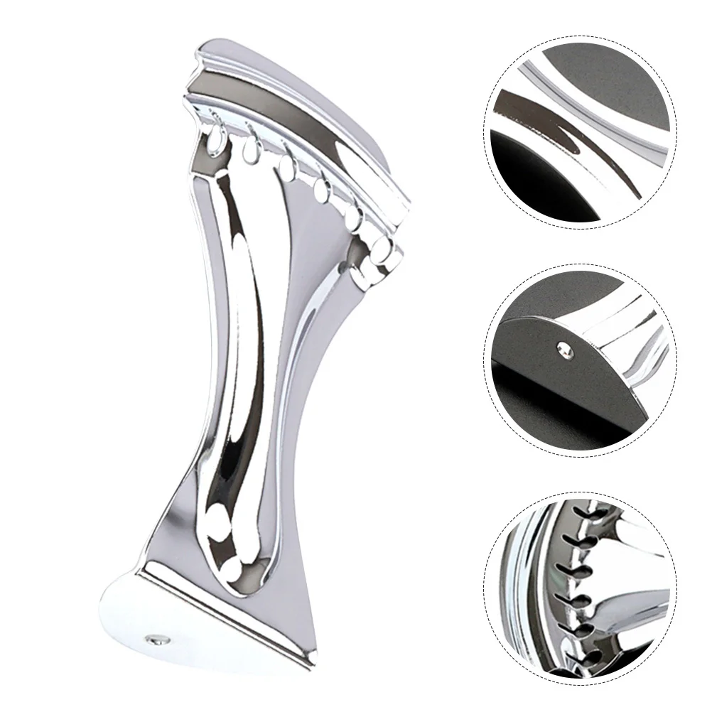 

Durable Metal Guitar Tailpiece for Resonator Acoustic Electric Instruments Improve Tone Volume Sustain Replacement Part