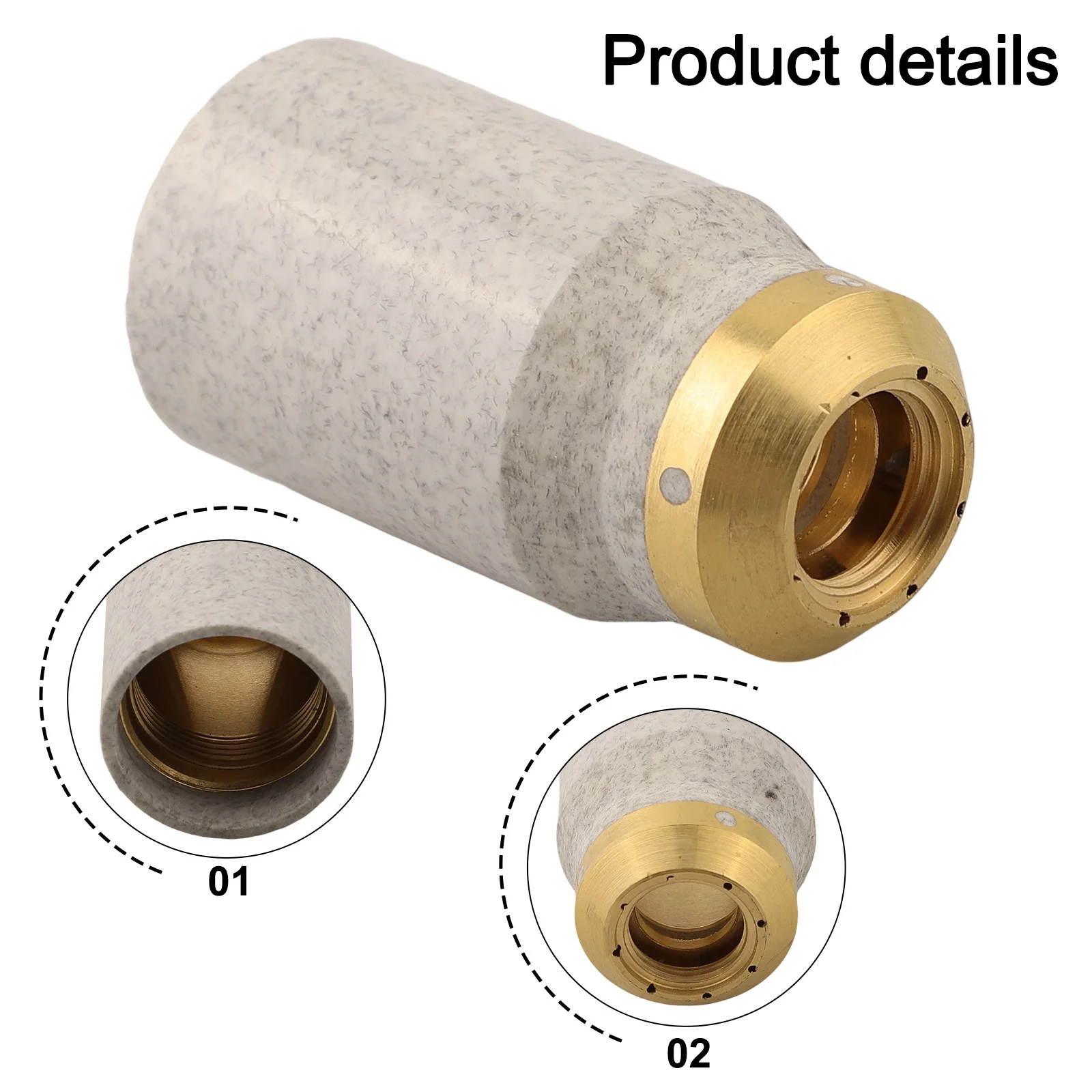 9-8237 Shield Cap For Thermal Dynamics For Sl60 For Sl100 For Cutmaster 52 38 82 For Plasma Cutting For Torch Protection Cup