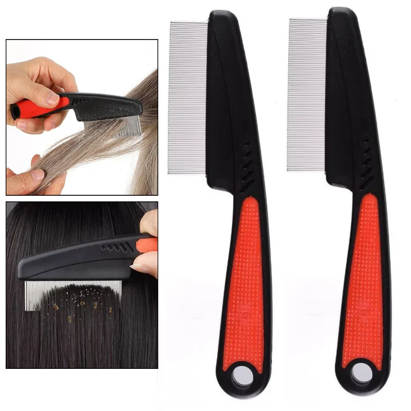

2 шт., набор расчесок от перхоти и псориаза, расческа для удаления перхоти, расческа из нержавеющей стали с мелкими зубьями, уход за волосами, расчески для детоксикации кожи головы