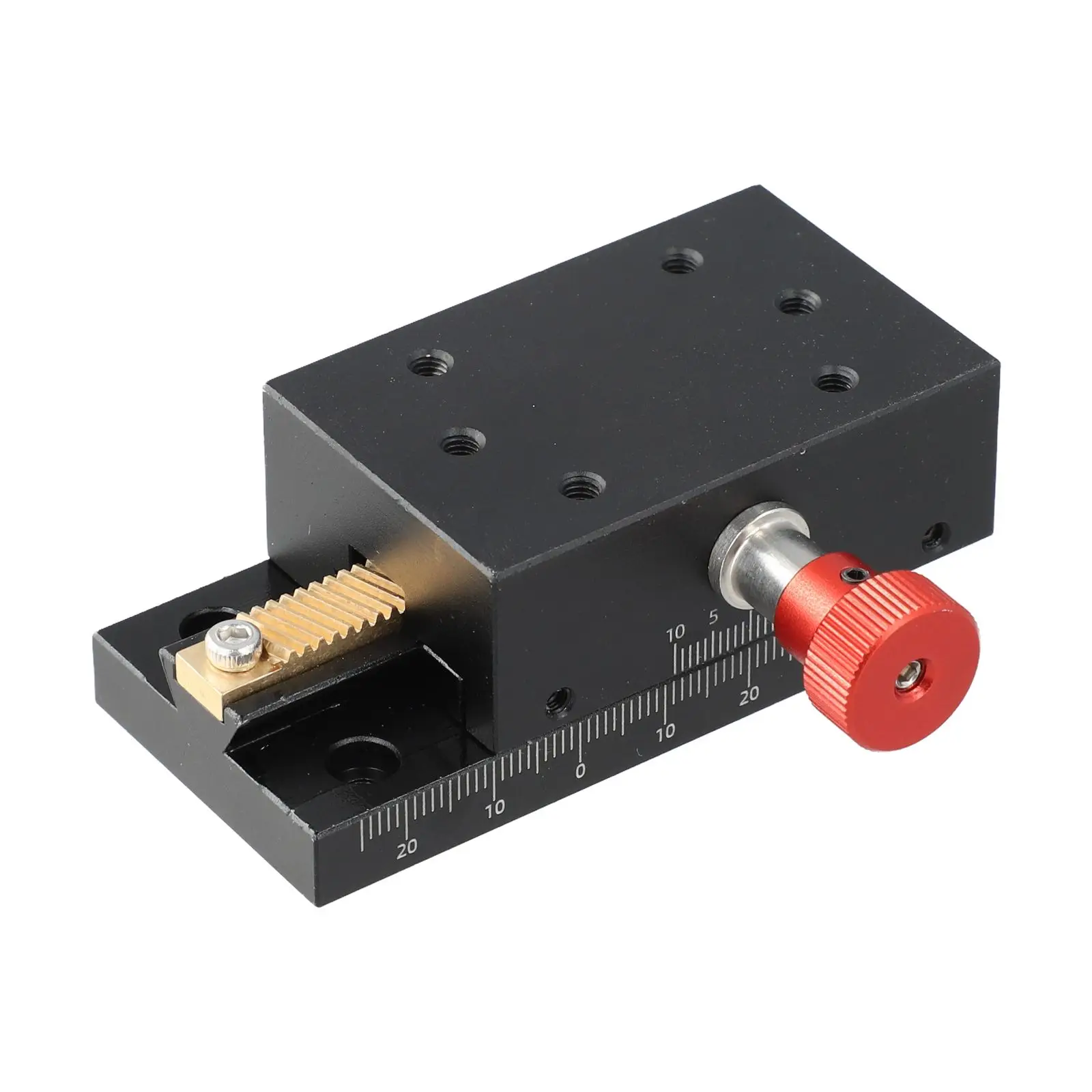 

Aluminum Alloy Slide Displacement Stage Manual Precision Stage Brass Sliding Structure Compact Size 60*38*28mm