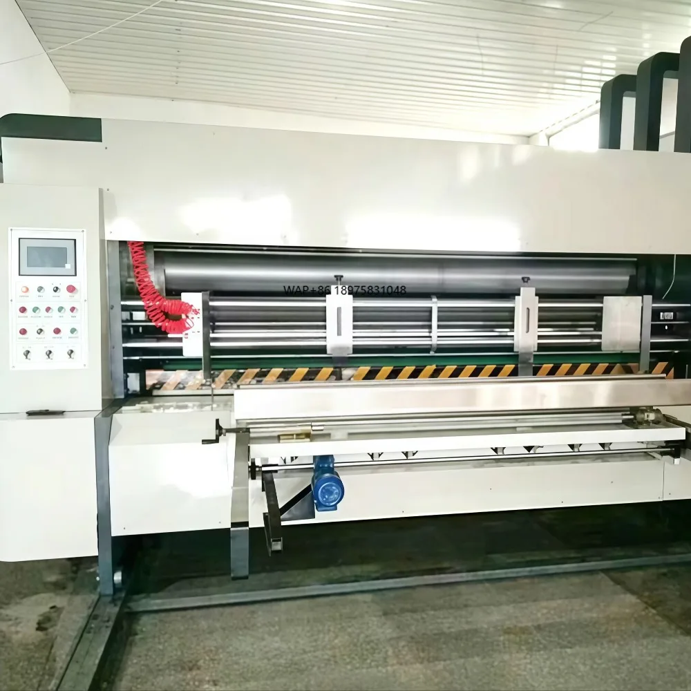 Automatic High Efficiency Sheet Paper Die Cutting Machine High Speed Die Cutting Creasing Embossing Machine
