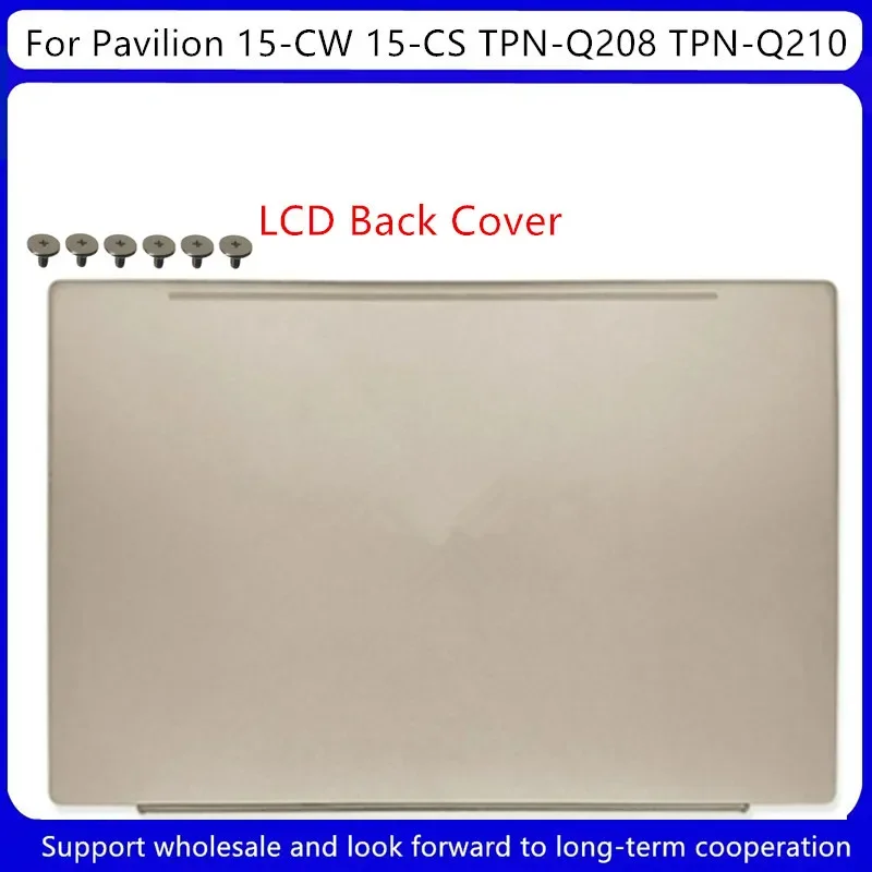 Tampa traseira LCD para pavilhão hp 15-cw 15-cs tpn-q208 tpn-q210, l23879-001/inferior