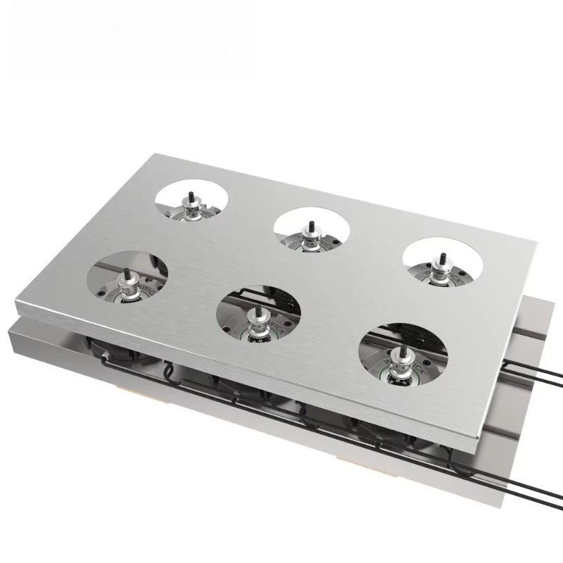 KSZ115-T1 Mandrino di centraggio con fissaggio a punto zero con sistema di pallet modulare pneumatico a cambio rapido con supporto automatizzato