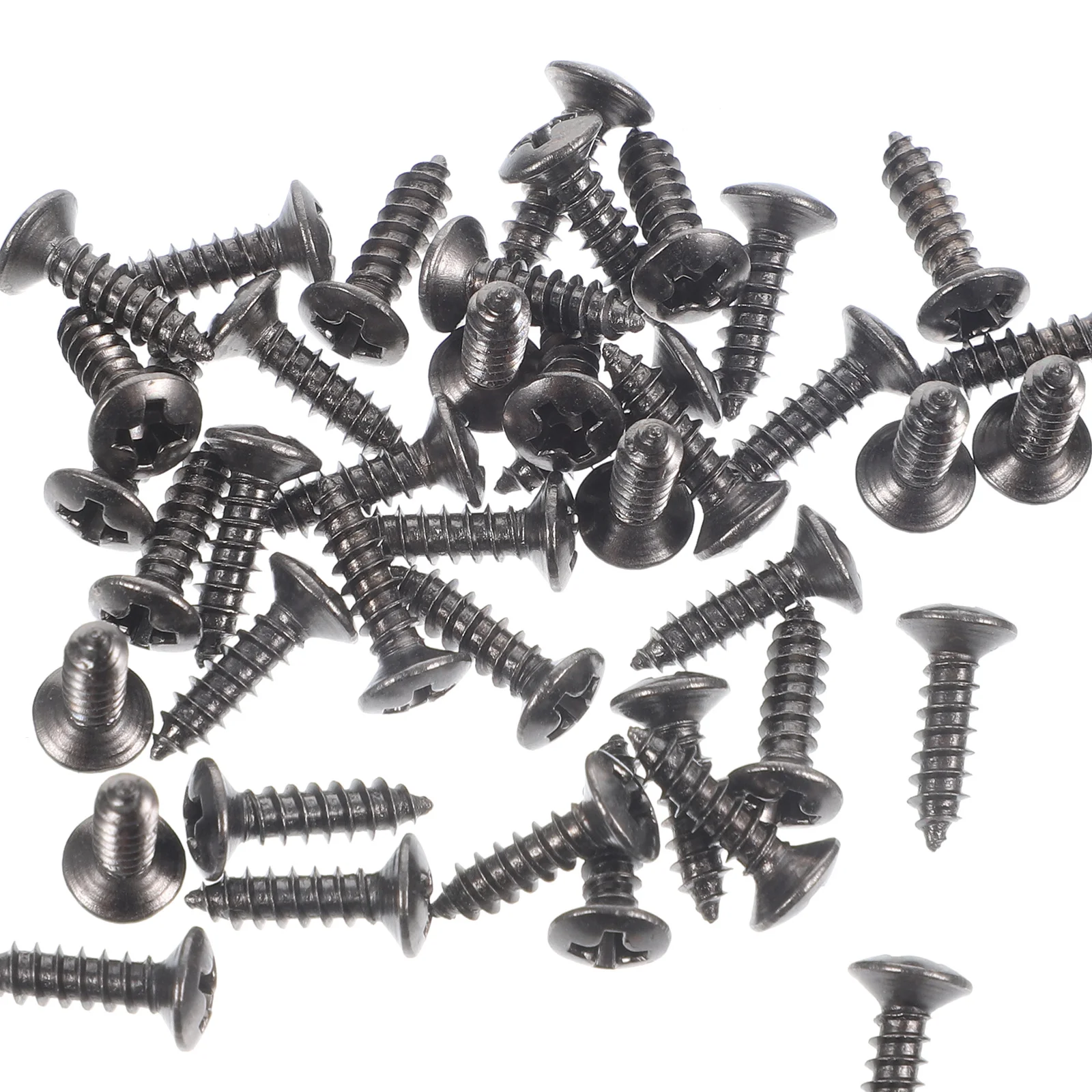 

50 Pcs Guitar Screws Bass Part Mount Socket Electric Accessories Kit Hardware Mounting for Pickguard