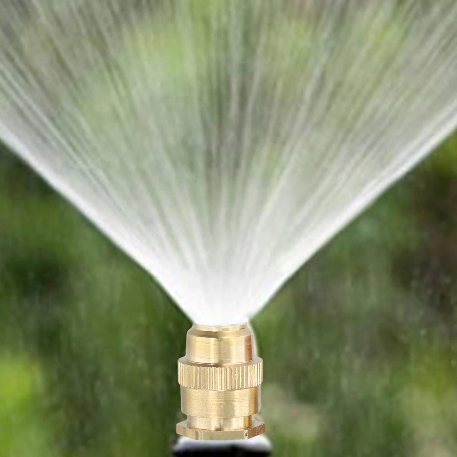 

4 шт., утолщенная регулируемая садовая распылительная головка, распылительная спринклерная насадка для орошения газона, распылитель для орошения сада