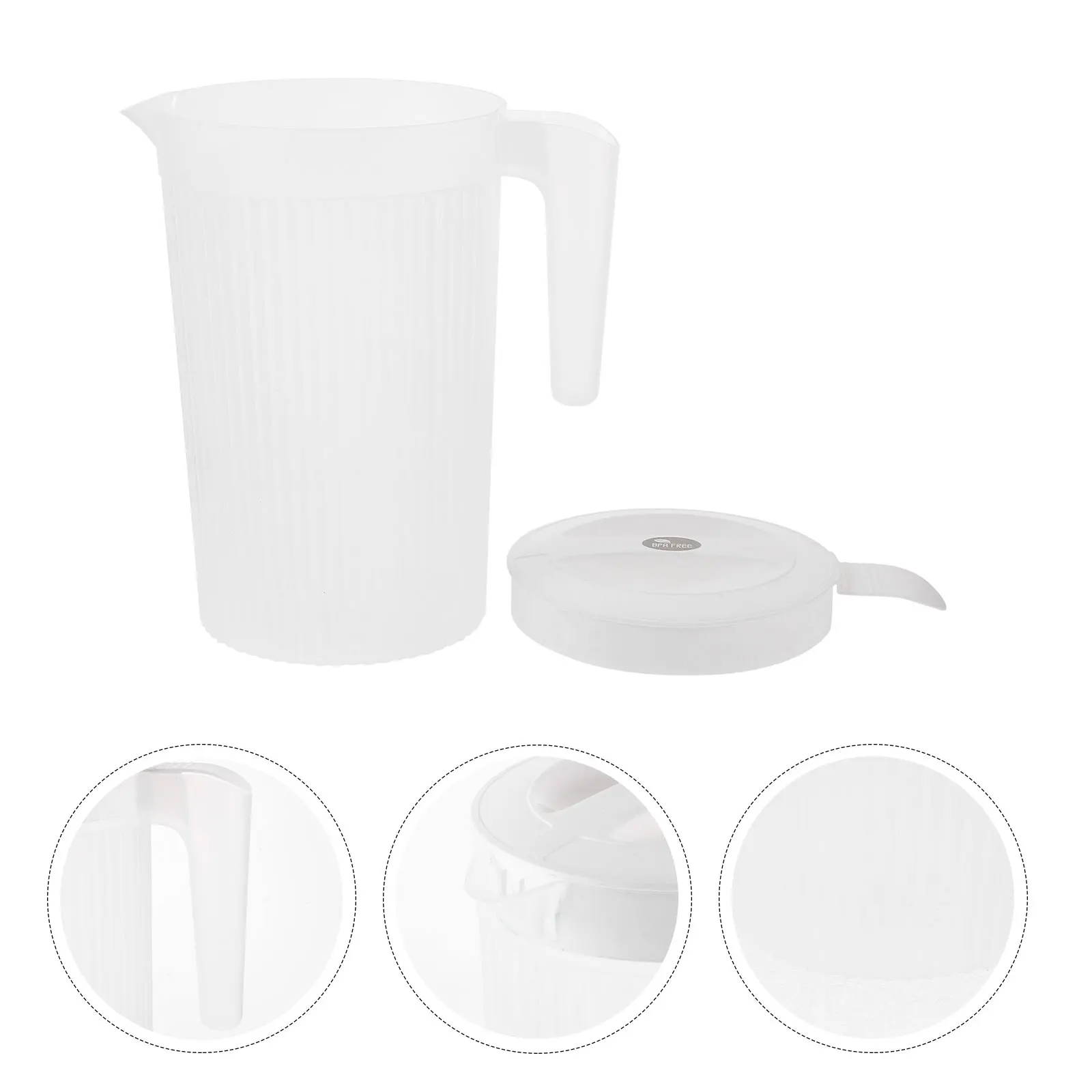 

Глечик большой емкости, пластиковый кувшин, пластиковый кувшин, кувшин om, безопасный для напитков, соков, чая, молока