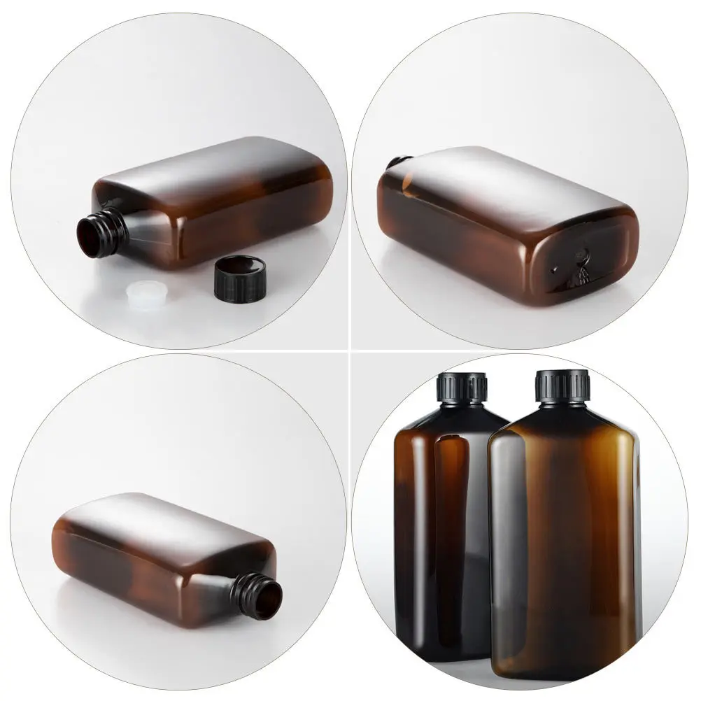 

4Pcs Lotion Dispenser Bottles Multipurpose Refillable Plastic Storage Bottles for Home Hotel Use Convenient Lotion Holder