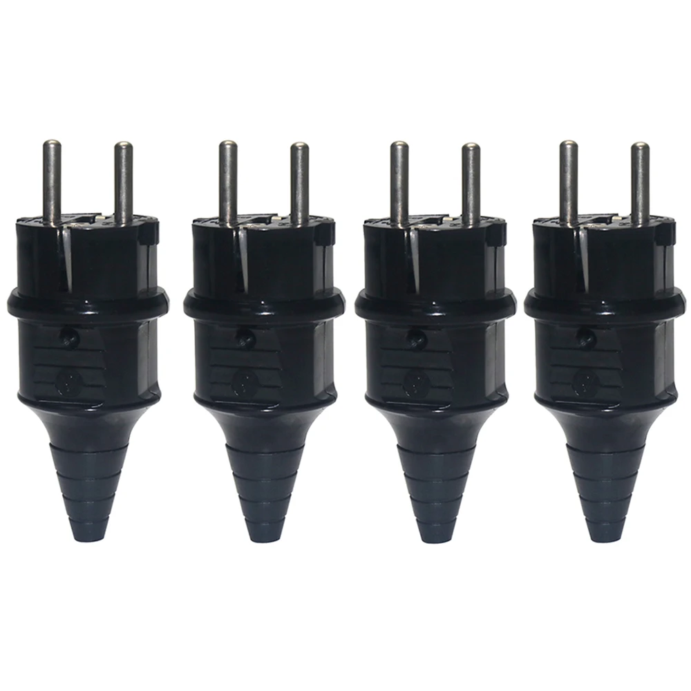 

Аксессуары для автофургонов, женский и мужской разъем, электрическая вилка, перемонтируемая розетка, Франция, Корея, немецкий шнур питания Schuko, проводной водонепроницаемый