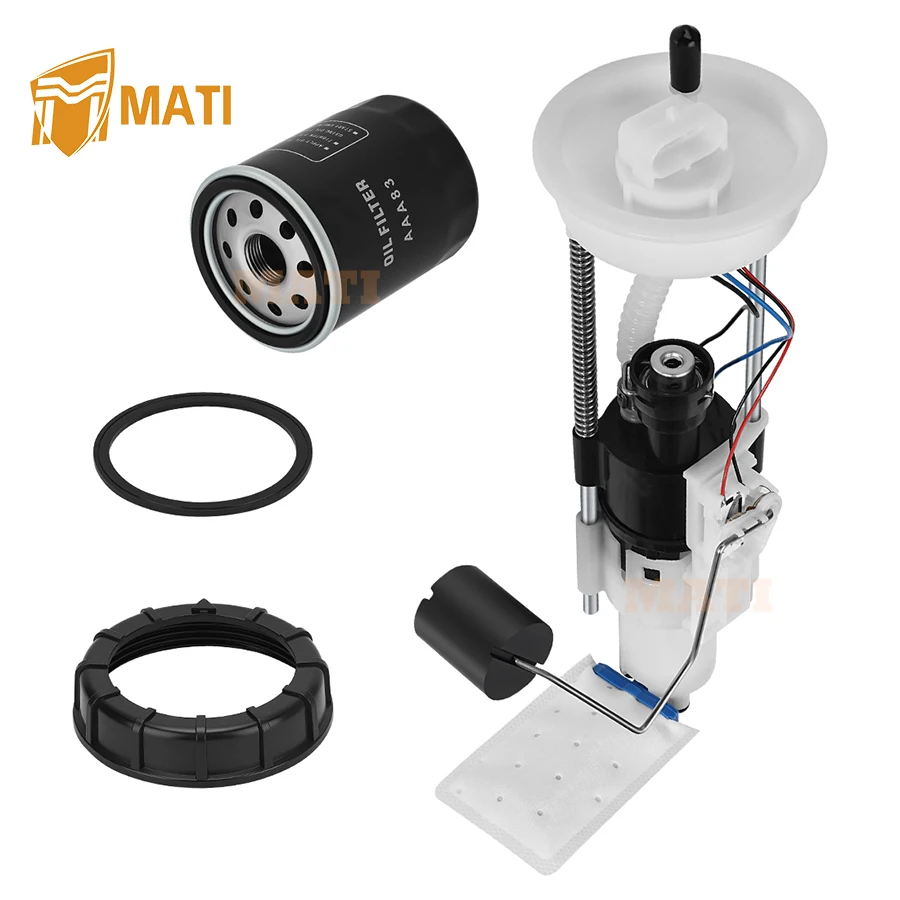 

M MATI Fuel Pump Assembly & Oil Filter For Polaris RZR 900 800 570 2011 2012 2013 2014 2015 2016 2204403 47-1011