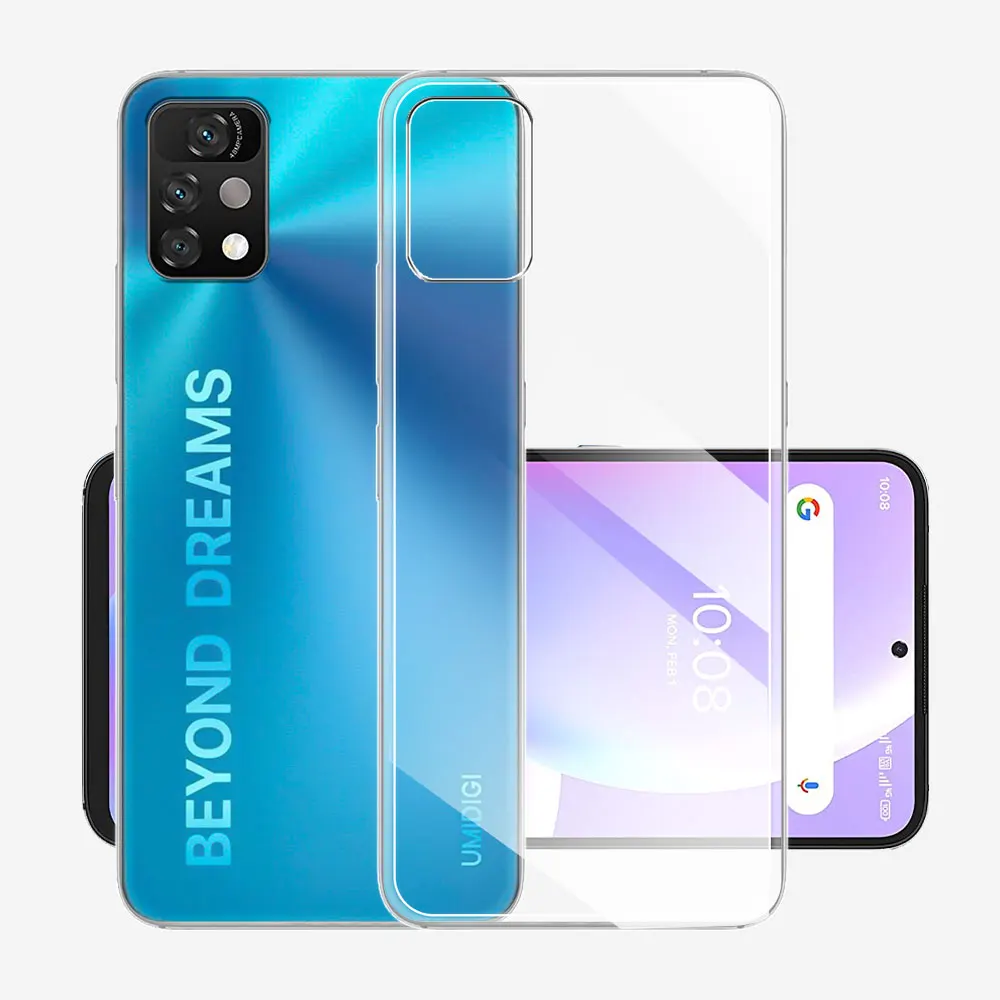 For Umidigi A11 Pro Max Clear Case Silicon Soft Cover For Umidigi A11ProMax Phone Case For A11 ProMax Clear Ultra Thin Bumper