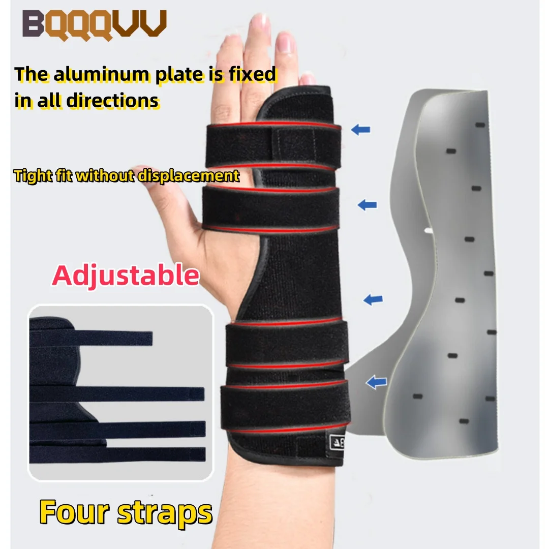 

Adjustable Trigger Finger Splint Support Brace for Children and Adult, Brace for Arthritis, Pain Relief, Boxer Fracture, 1Pc