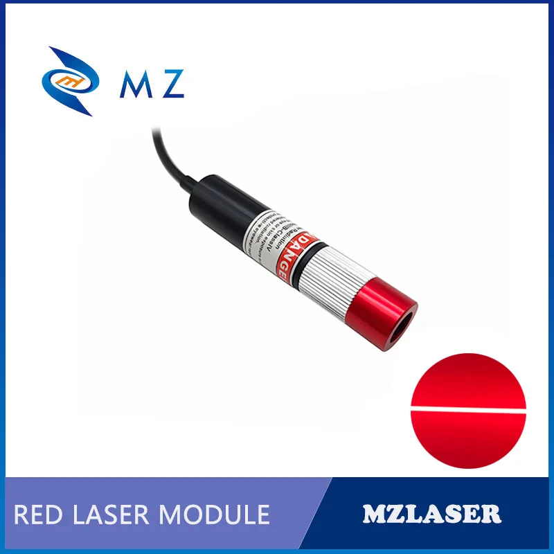 Imagem -05 - Industrial Grade Linha Vermelha Módulo Laser Compacto Ajustável Focagem D16 mm 638nm 50mw 110 Graus Ttl Pwm