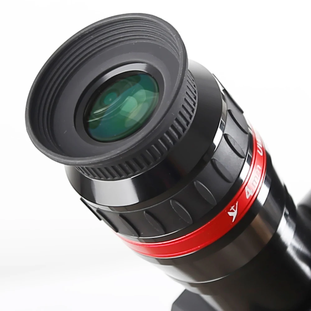 

1PC 1.25''Wide Angle High Magnification Eyepiece UWA82° Astronomical Telescope Accessories 4/7/16MM/Metal Multi-Layer Green Film