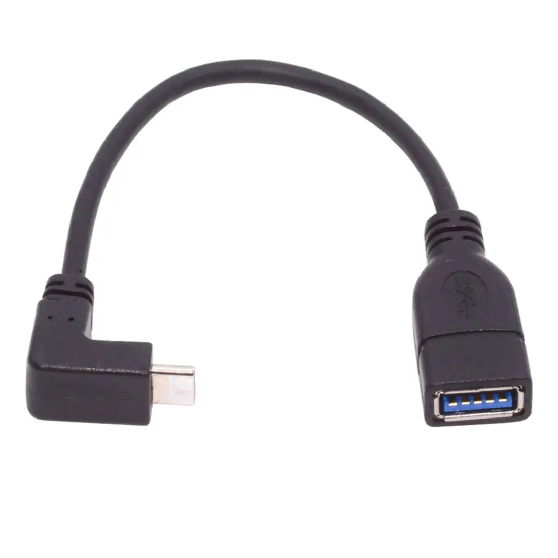 

Chenyang USB C OTG USB кабель C к USB 3,0 OTG 90 & 180 градусов U-образный угловой Удлинительный кабель для передачи данных