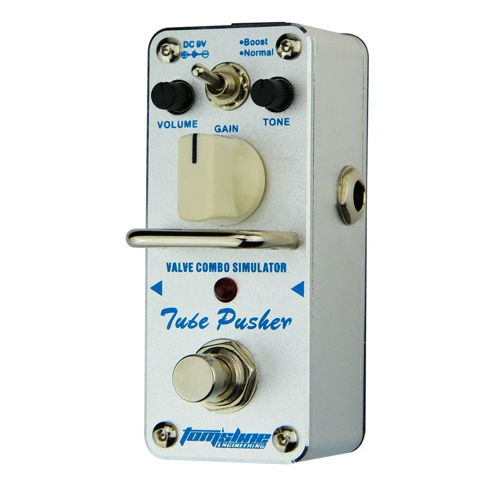 Empujador de tubo AROMA, Pedal de guitarra eléctrica, efecto Vlave Combo, simulador, efecto Mini analógico, True Bypass, ATP-3, accesorios de guitarra