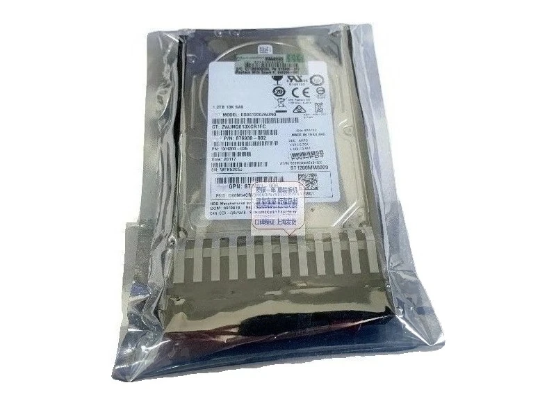 

J9F48A 787648-001 1.2T SAS 10K 12G 2.5 inch MSA2040 Hard Drive Used
