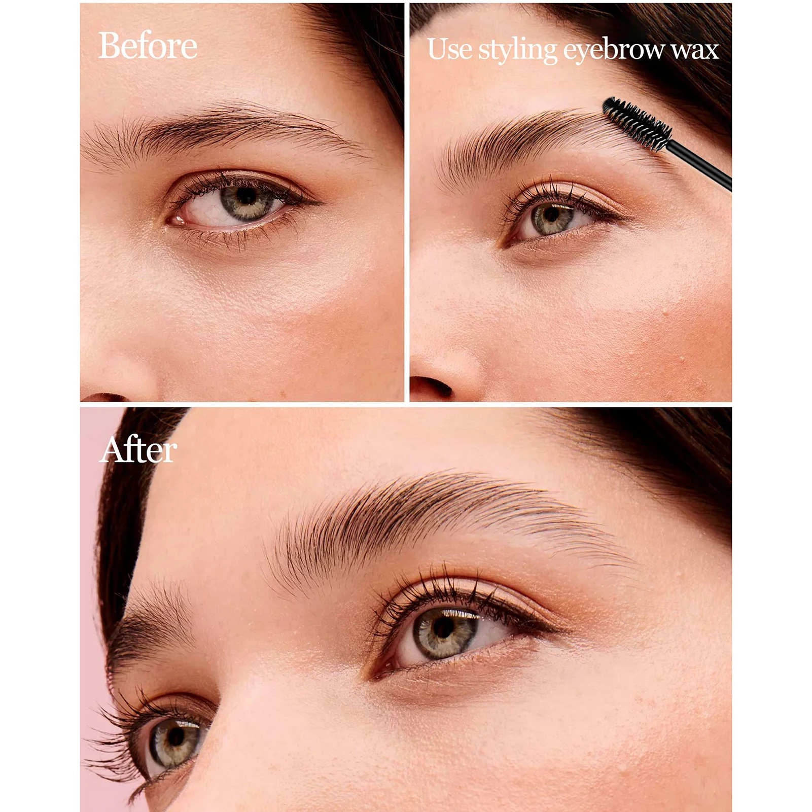 Clear Eyebrow Wax Gel Soap 7g Natural Wild Brows Styling Pomade For European American Eyebrow Shaping