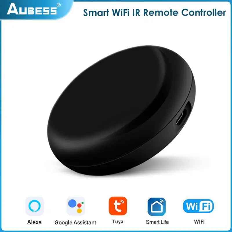 Smart Wireless WiFi-IR Remote Controller Tuya Smart Life APP WiFi Infrared Remote Controller Air Conditioner TV For Smart Home