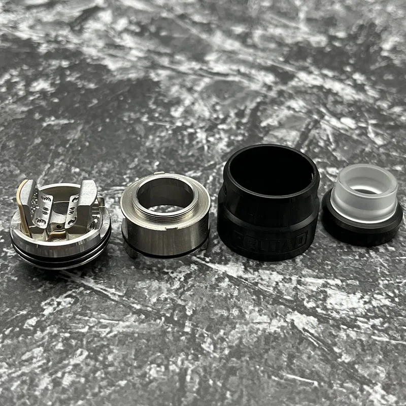 Reload S RDA Atomizer 316ss vape rda Rebuildable Single Coil 24mm rda Tank With Squonk BF PIN